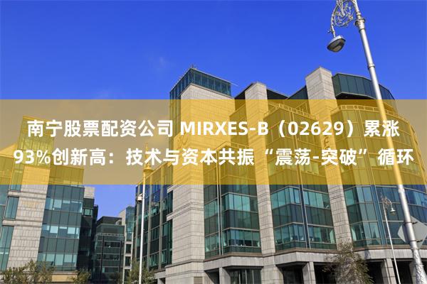 南宁股票配资公司 MIRXES-B（02629）累涨93%创新高：技术与资本共振 “震荡-突破” 循环
